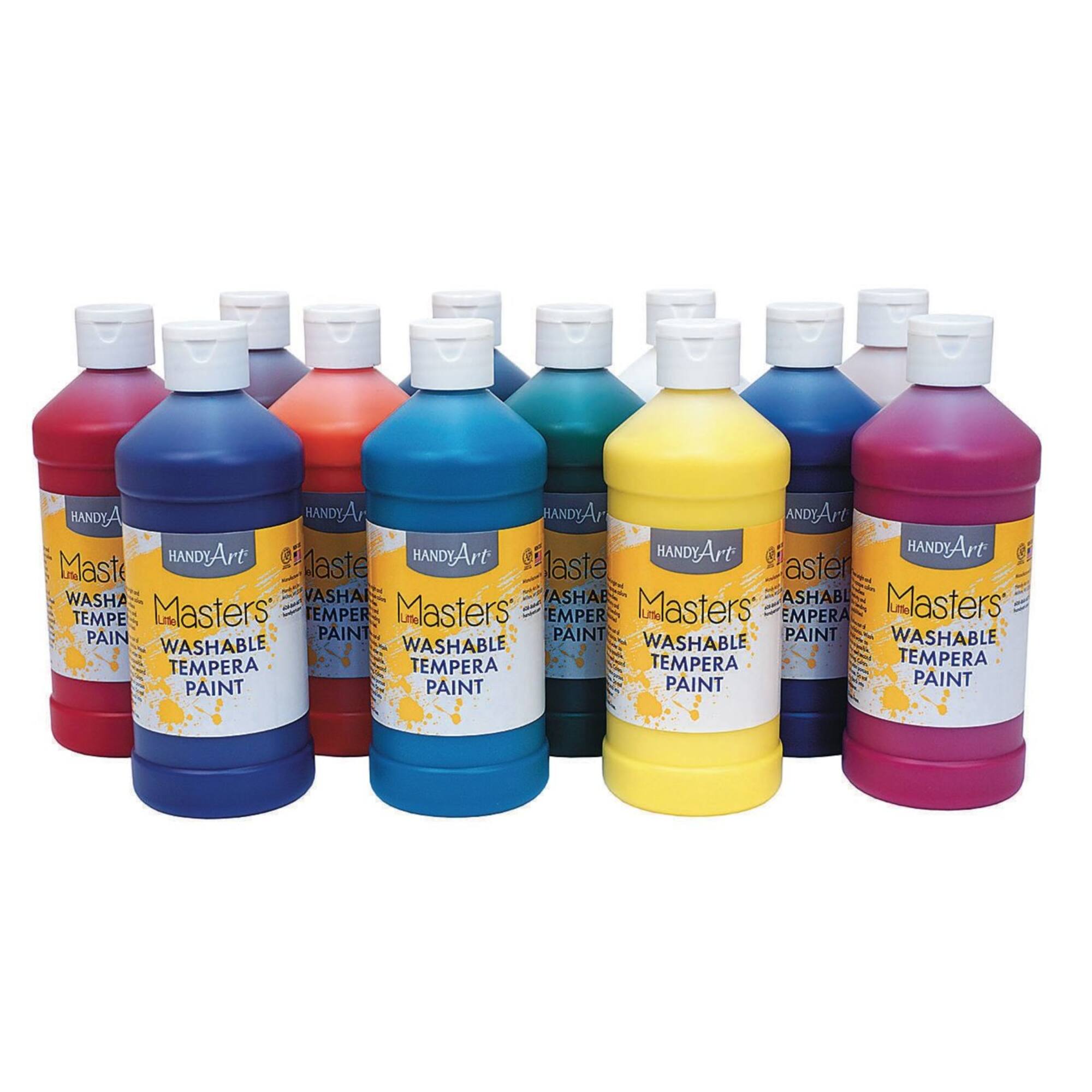 Handy Art® Little Masters® 12 Color Tempera Paint Set